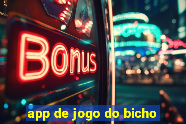 app de jogo do bicho