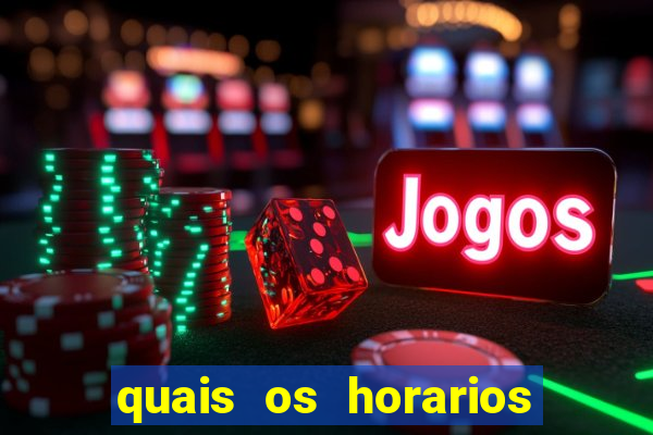 quais os horarios pagantes do jogo do tigre