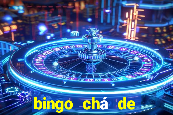 bingo chá de bebê excel