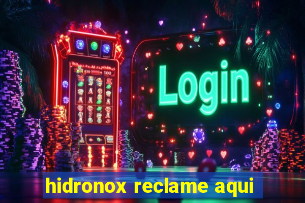 hidronox reclame aqui