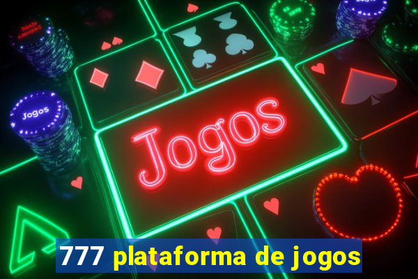 777 plataforma de jogos