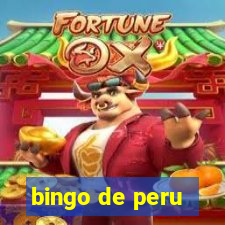 bingo de peru