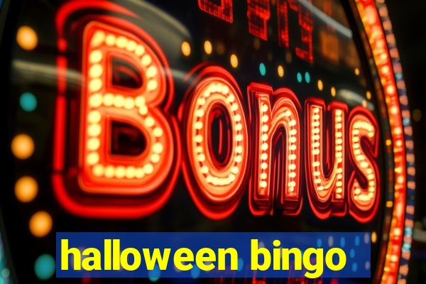 halloween bingo