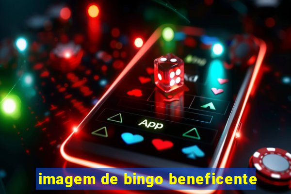 imagem de bingo beneficente