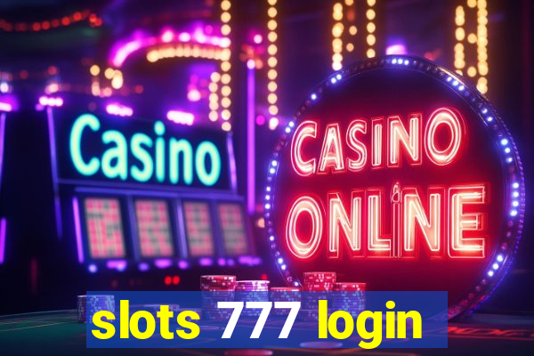 slots 777 login