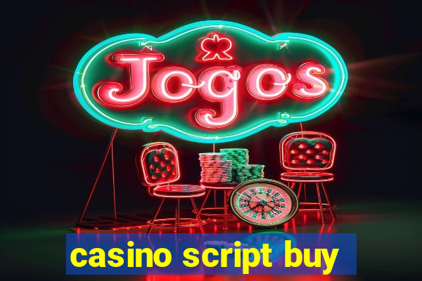 casino script buy