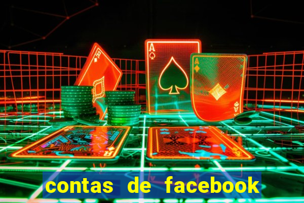 contas de facebook abandonadas com senha e email