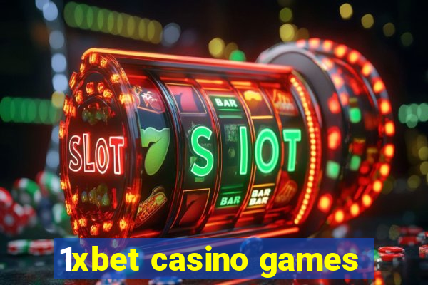 1xbet casino games