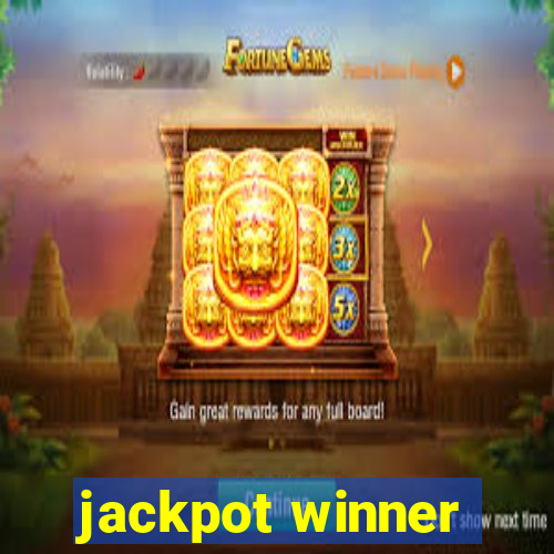 jackpot winner