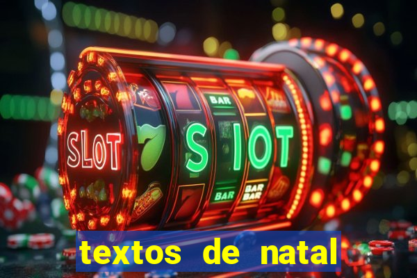 textos de natal para leitura