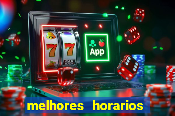 melhores horarios para jogar fortune tiger