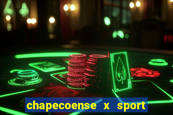 chapecoense x sport recife palpite