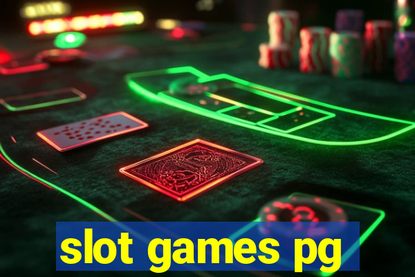 slot games pg