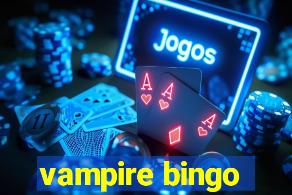 vampire bingo