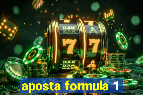 aposta formula 1