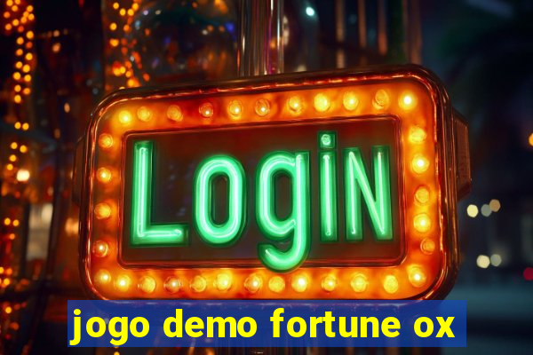 jogo demo fortune ox