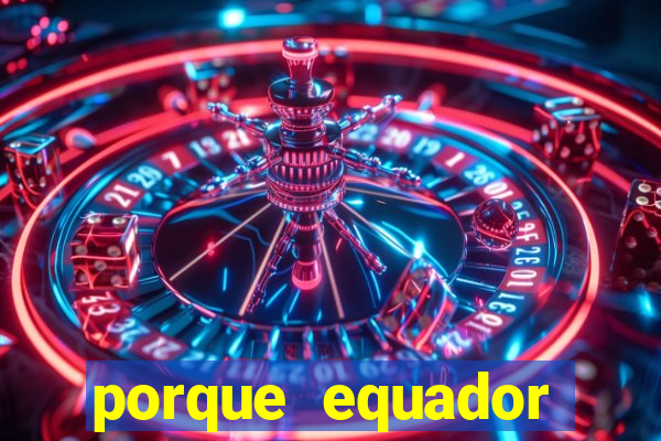 porque equador perdeu 3 pontos