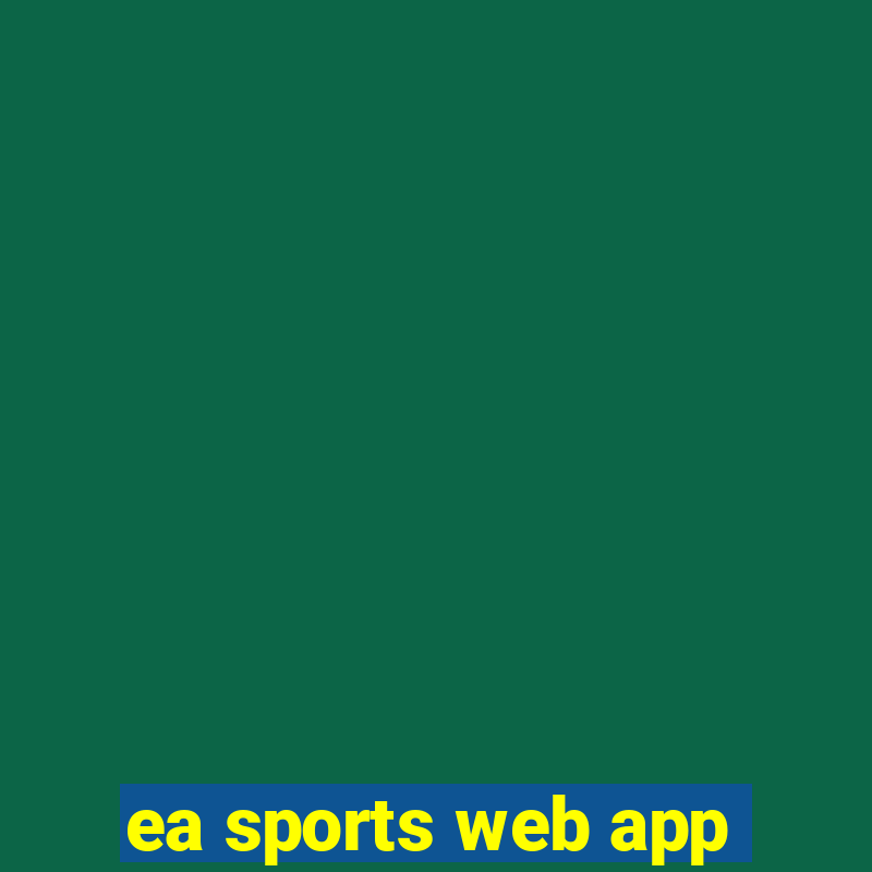 ea sports web app