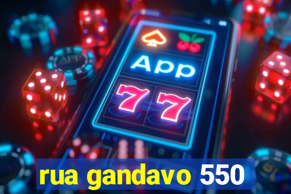 rua gandavo 550