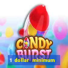 1 dollar minimum deposit casino australia