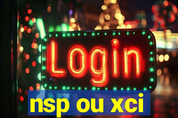 nsp ou xci