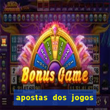 apostas dos jogos de hoje