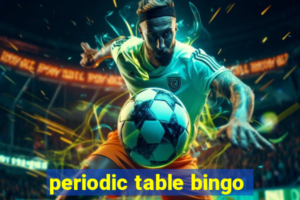 periodic table bingo