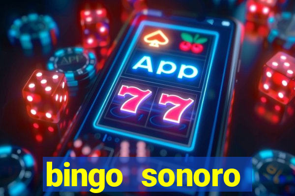 bingo sonoro educa??o infantil