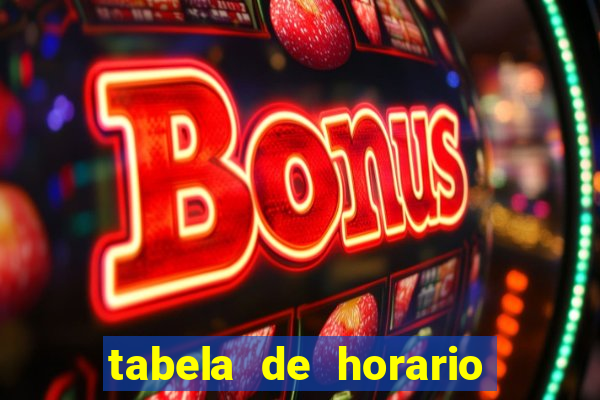 tabela de horario fortune tiger