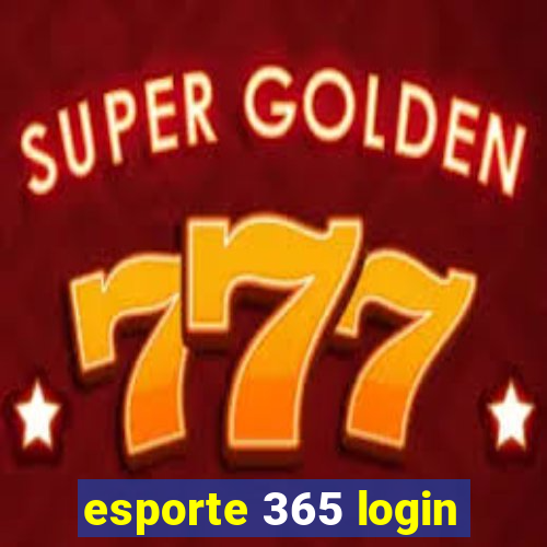 esporte 365 login