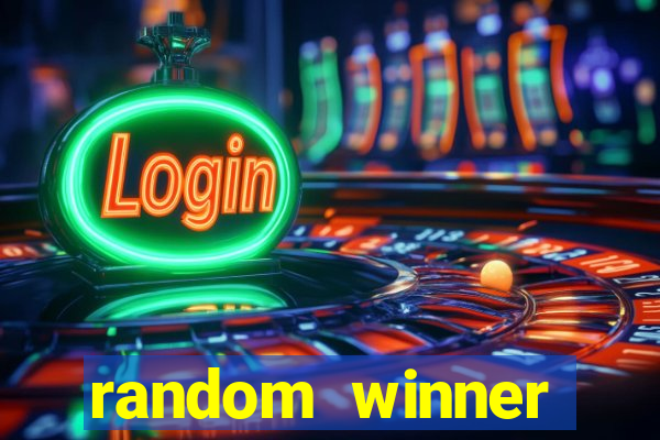 random winner triple play slot