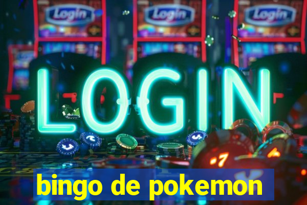 bingo de pokemon