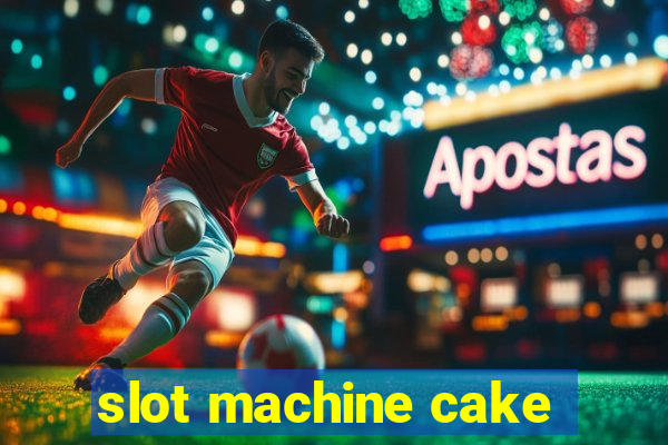 slot machine cake