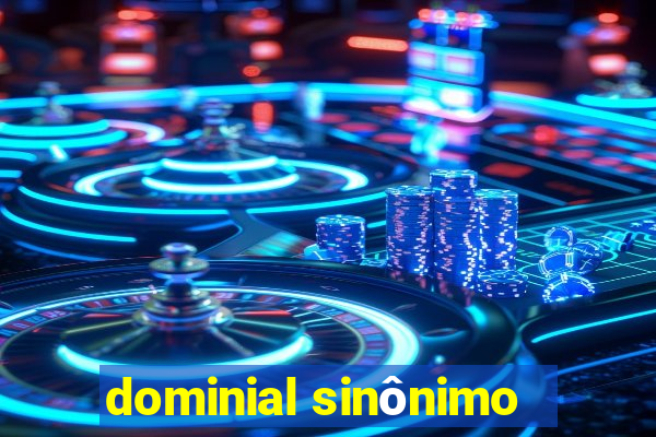 dominial sinônimo