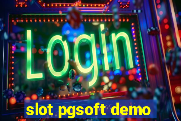 slot pgsoft demo