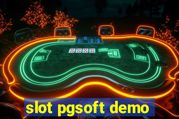 slot pgsoft demo