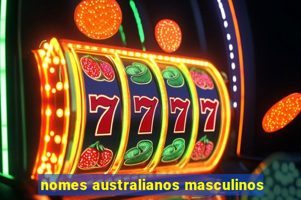 nomes australianos masculinos