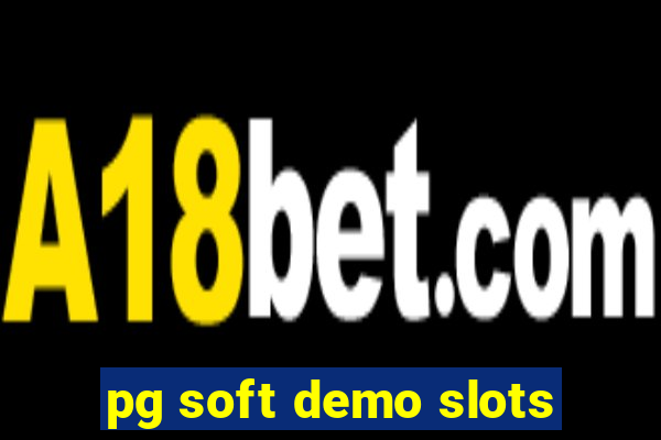 pg soft demo slots