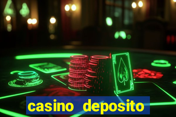 casino deposito cartao de credito