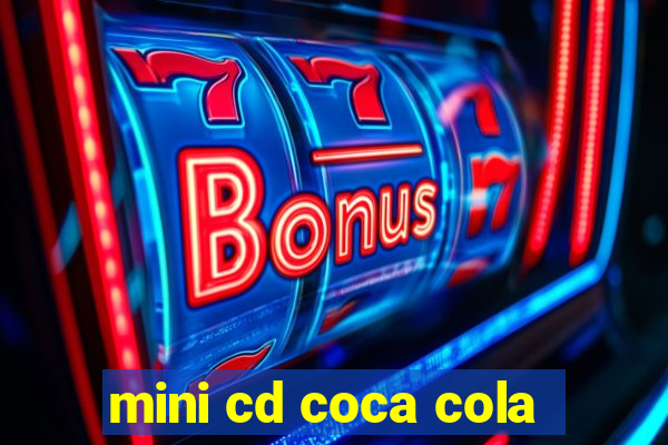 mini cd coca cola