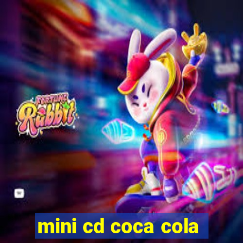 mini cd coca cola