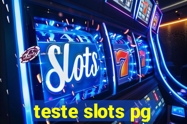 teste slots pg