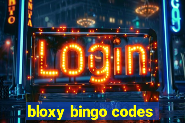 bloxy bingo codes