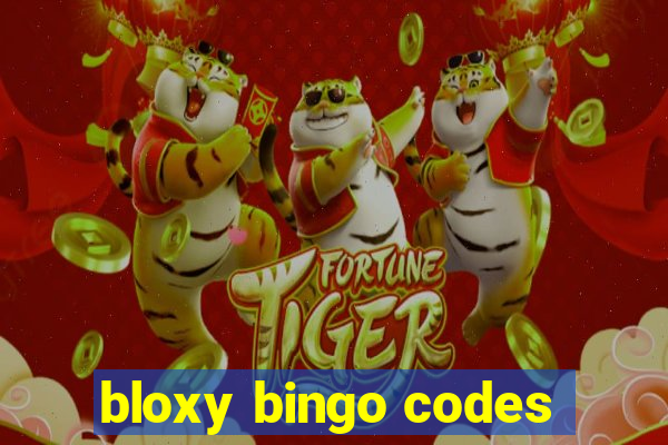 bloxy bingo codes