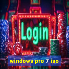 windows pro 7 iso