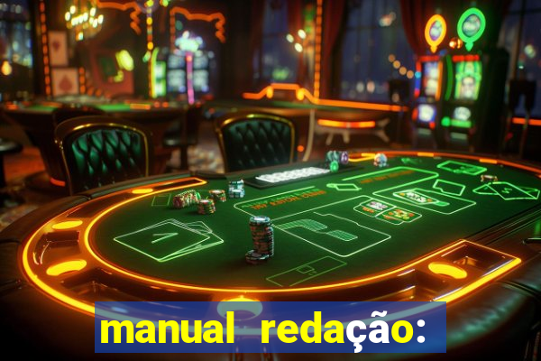 manual redação: folha pdf