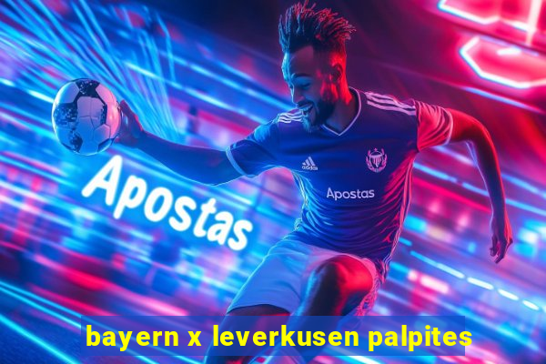 bayern x leverkusen palpites