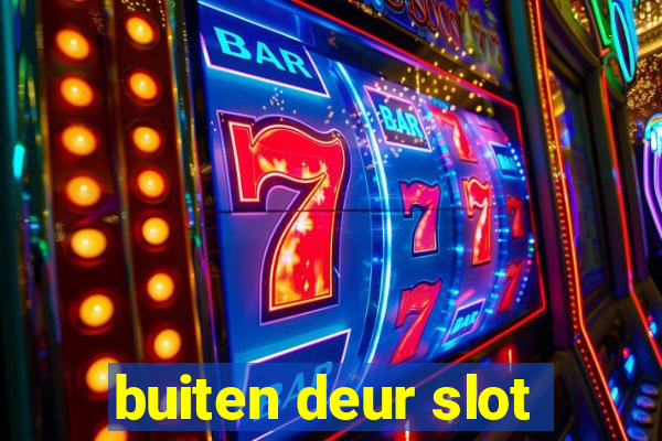 buiten deur slot