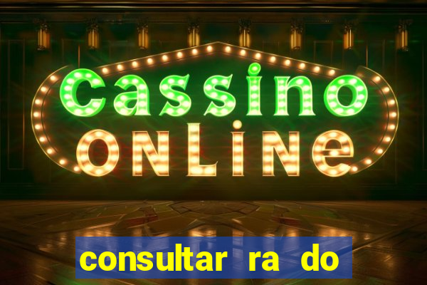 consultar ra do aluno bahia