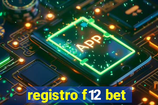 registro f12 bet